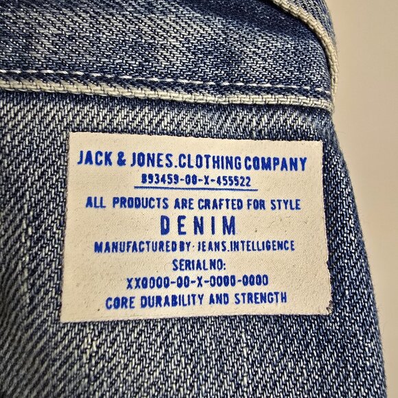 Jack & Jones Y2K Denim Straight Leg Jeans Size 30/32 - Picture 8 of 9